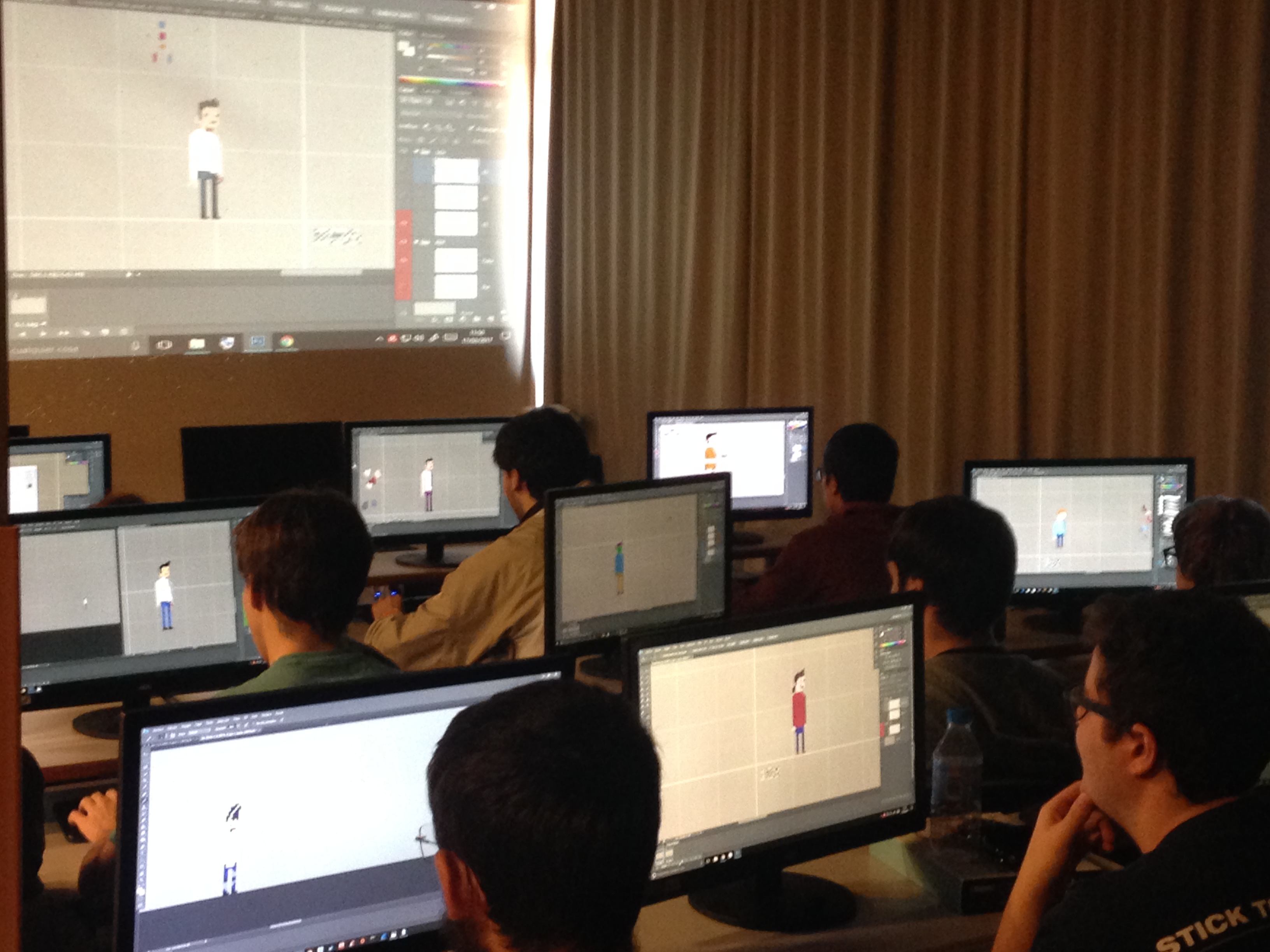 Masterclass: “Técnicas para crear y animar personajes en Pixelart” Masterclass: “Técnicas para crear y animar personajes en Pixelart”