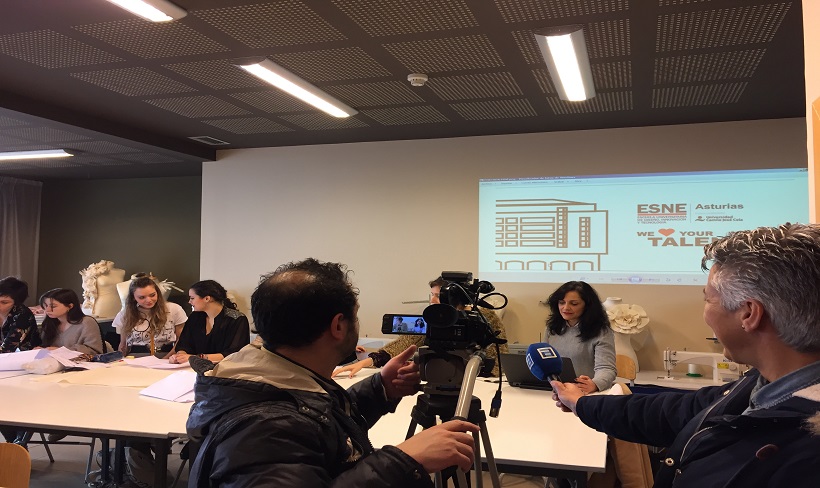 La Televisión Autonómica (TPA) visita ESNE Asturias La Televisión Autonómica (TPA) visita ESNE Asturias